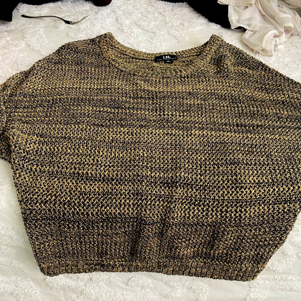 light summer yarn top